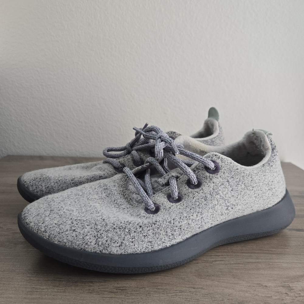 Allbirds Wool Runners – Gray/Charcoal – Men’s 9